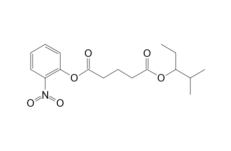 Glutaric acid, 2-methylpent-3-yl 2-nitrophenyl ester