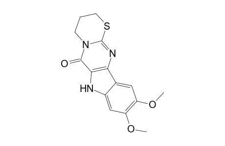 2H-[1,3]Thiazino[3',2':1,2]pyrimido[5,4-b]indol-6(7H)-one, 3,4-dihydro-9,10-dimethoxy-