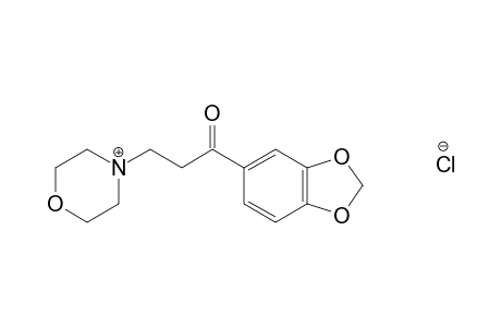 3',4'-(METHYLENEDIOXY)-3-MORPHOLINOPROPIOPHENONE, HYDROCHLORIDE