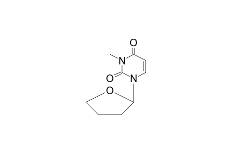 3-Methyl-1-(2-oxolanyl)pyrimidine-2,4-dione