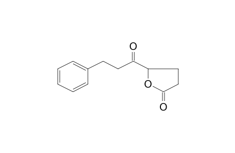 5-(3-Phenylpropanoyl)dihydro-2(3H)-furanone