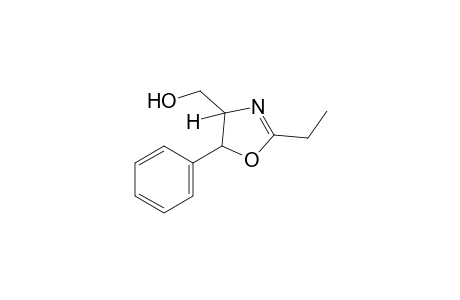 2-ethyl-5-phenyl-2-oxazoline-4-methanol