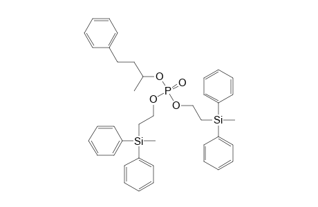 BIS-[2-(METHYL-DIPHENYLSILYL)-ETHYL]-4-PHENYLBUTAN-2-YL-PHOSPHATE