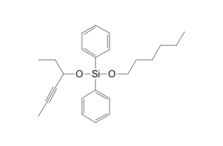 Silane, diphenyl(hex-4-yn-3-yloxy)hexyloxy-