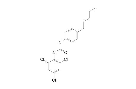 4'-pentyl-2,4,6,-trichlorocarbanilide