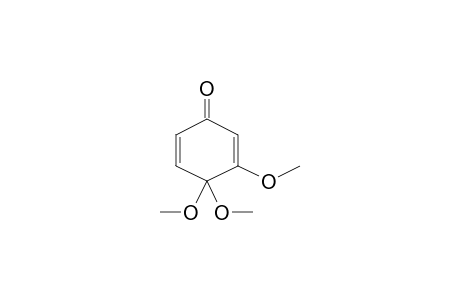 3,4,4-Trimethoxy-2,5-cyclohexadien-1-one