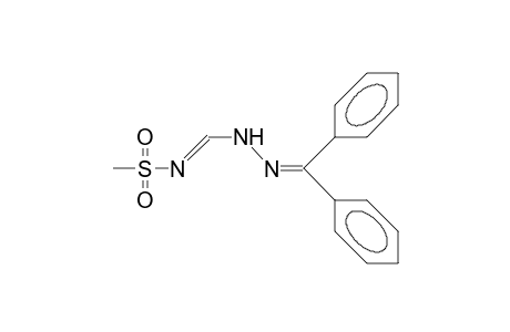 N'-Methylsulfonyl-N-(diphenyl-methylidene)-formamidrazone