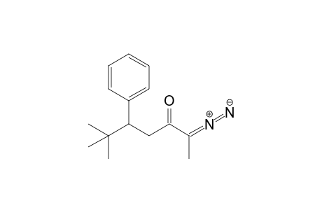 2-Diazo-5-phenyl-6,6-dimethylheptan-3-one