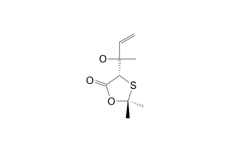 4-(1-HYDROXY-1-METHYLPROP-2-EN-1-YL)-2,2-DIMETHYL-1,3-OXATHIOLAN-5-ONE;ISOMER-#1