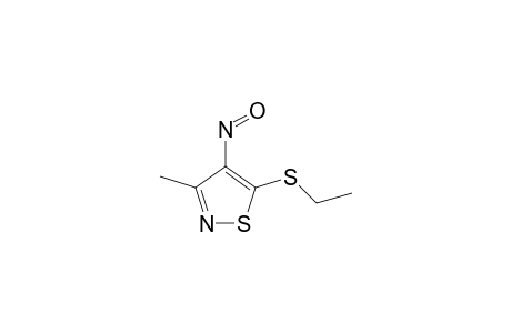 5-(ethylthio)-3-methyl-4-nitroso-isothiazole