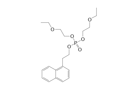 2-(1-NAPHTHYL)-ETHYL-DI-(2-ETHOXYETHYL)-PHOSPHATE