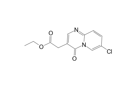 4H-Pyrido[1,2-a]pyrimidine-3-acetic acid, 7-chloro-4-oxo-, ethyl ester