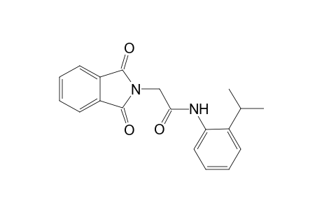 2-(1,3-dioxo-1,3-dihydro-2H-isoindol-2-yl)-N-(2-isopropylphenyl)acetamide