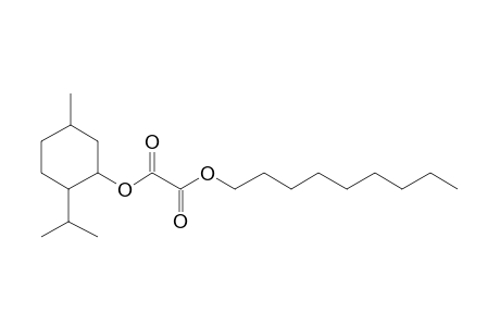 Oxalic acid, 1-menthyl nonyl ester