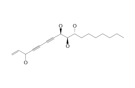 1-HEPTADECEN-4,6-DIYN-3,8-ALPHA,9-ALPHA,10-BETA-TETRAOL