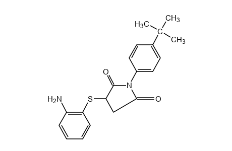 2-[(o-aminophenyl)thio]-N-(p-tert-butylphenyl)glutarimide