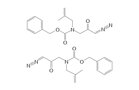 1-(M-CARBOBENZYLOXY-N-METHALLYL)-AMINO-1'-DIAZOPROPANONE