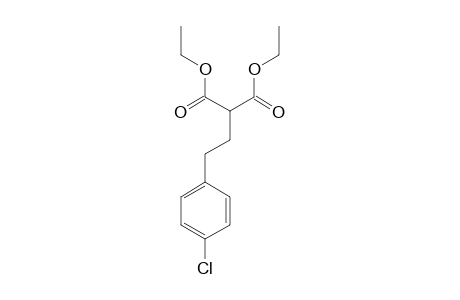 (p-chlorophenethyl)malonic acid, diethyl ester