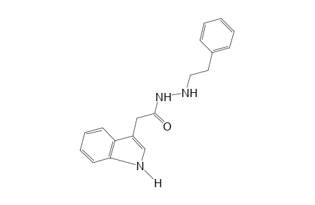 Indole-3-acetic acid, 2-phenethylhydrazide