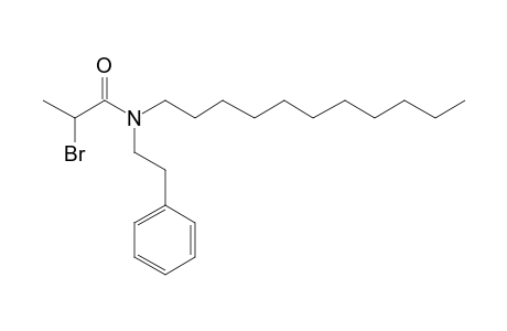 Propanamide, 2-bromo-N-(2-phenylethyl)-N-undecyl-