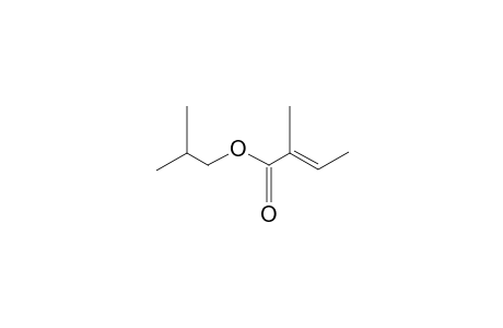 2-Butenoic acid, 2-methyl-, 2-methylpropyl ester, (E)-