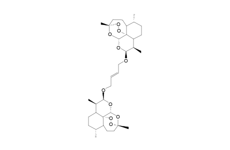 (E)-[[(1S,4R,5R,8R,9R,12R,13S)-1,5,9-TRIMETHYL-11,14,15,17-TETRAOXATETRACYCLO-[10.3.1.0(4,13).0(8,13)]-HEXADEC-10-YL]-OXY]-3-HEXENYL]-OXY]-1,5,9-TRIMETHYL-11,1