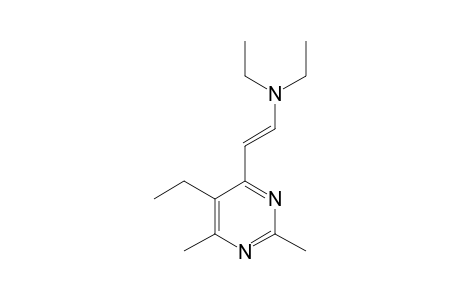 4-[(E)-2-DIETHYL-AMINO-VINYL]-5-ETHYL-2,6-DIMETHYL-PYRIMIDINE