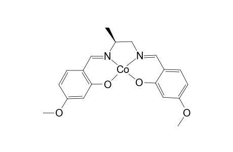 [(2S)-[N,N'-Bis-(2'-hydroxy-4'-methoxy benzylidene)]-1,2-diaminopropanato]cobalt(II)