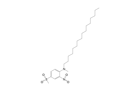 N-hexadecyl-N-methyl-4-(methylsulfonyl)-2-nitroaniline