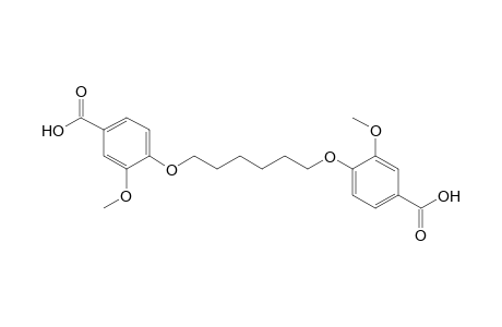 1',6'-Bis(4-Carboxy-2-methoxyphenoxy)hexane