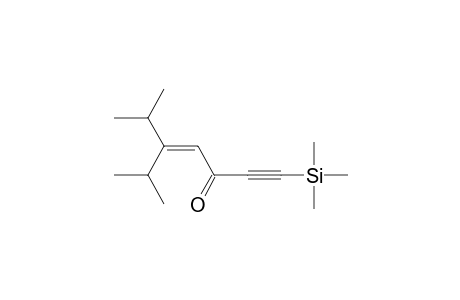 4-Hepten-1-yn-3-one, 6-methyl-5-(1-methylethyl)-1-(trimethylsilyl)-