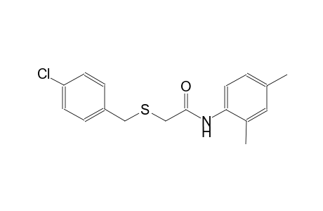 2-[(4-chlorobenzyl)sulfanyl]-N-(2,4-dimethylphenyl)acetamide