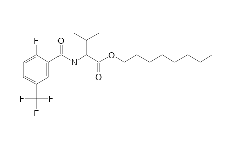 L-Valine, N-(2-fluoro-5-trifluoromethylbenzoyl)-, octyl ester