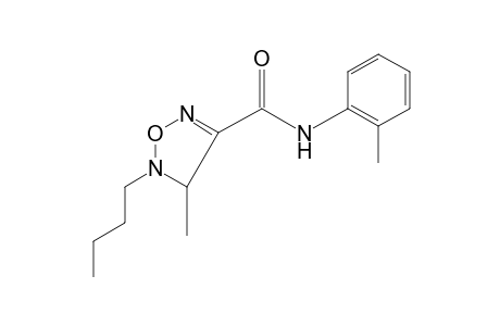 5-butyl-4,5-dihydro-2',4-dimethylfurazan-3-carboxanilide