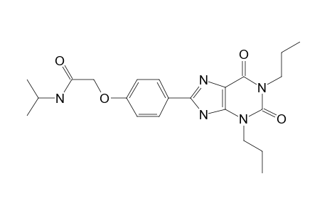 Xanthine, 8-[4-[[(isopropylamino)carbonyl]methoxy]phenyl]-1,3-dipropyl