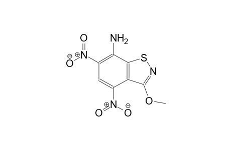 3-methoxy-4,6-dinitro-1,2-benzisothiazol-7-amine