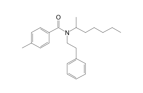 p-Toluylamide, N-(2-phenylethyl)-N-(2-heptyl)-