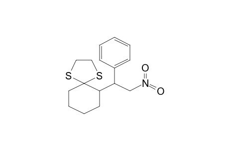 1,4-Dithiaspiro[4.5]decane, 6-(2-nitro-1-phenylethyl)-, [S-(R*,S*)]-