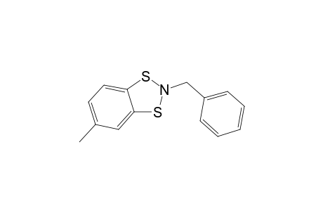 1,3,2-Benzodithiazole, 5-methyl-2-(phenylmethyl)-