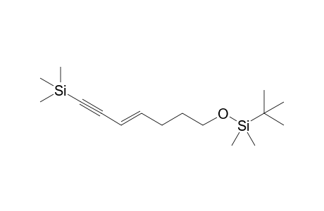 (E)-7-tert-Butyldimethylsilyloxy-1-trimethylsilyl-3-hepten-1-yne