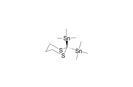 (m-dithian-2-ylidene)bis[trimethylstannane]