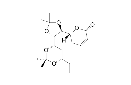 [2R,4S,6S-1,2;3,5-DIACETONIDE-HEPTYL]-5,6-DIHYDRO-2H-PYRAN-2-ONE