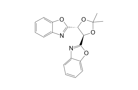 (4S,5S)-4,5-Bis(benzoxazol-2-yl)-2,2-dimethyl-1,3-dioxolane