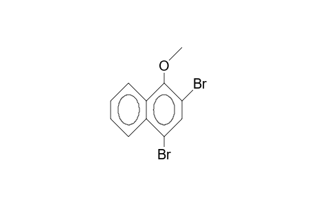 2,4-dibromo-1-methoxynaphthalene