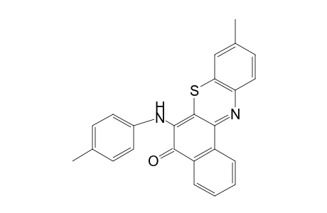 9-methyl-6-(p-toluidino)-5H-benzo[a]phenothiazin-5-one