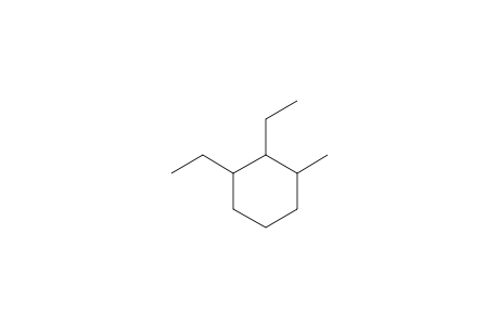 Cyclohexane, 1,2-diethyl-3-methyl-