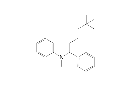 N-(5,5-dimethyl-1-phenylhexyl)-N-methylaniline