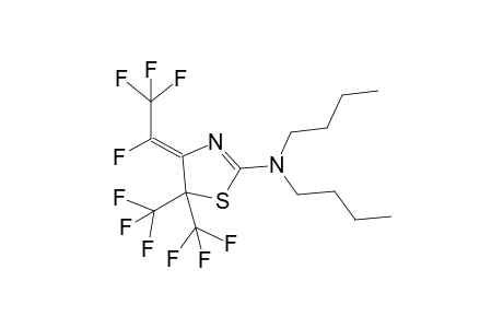 (4E)-N,N-dibutyl-4-(1,2,2,2-tetrafluoroethylidene)-5,5-bis(trifluoromethyl)-1,3-thiazol-2-amine