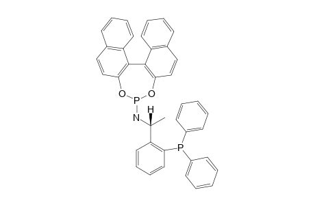 N-[(S)-1-[2-(DIPHENYLPHOSPHINO)-PHENYL]-ETHYL]-(R)-1,10-BI-2-NAPHTHYLPHOSPHORAMIDITE;[S(C)R(A)]-PEAPHOS