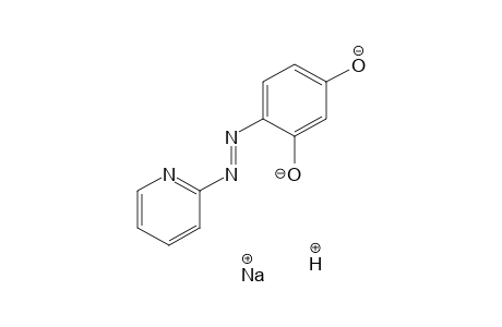 4-[(2-pyridyl)azo]resorcinol, monosodium salt